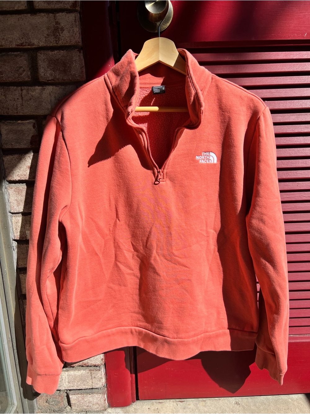 The North Face Womens Half-Zip Fleece Pullover Medium - Picture 4 of 8